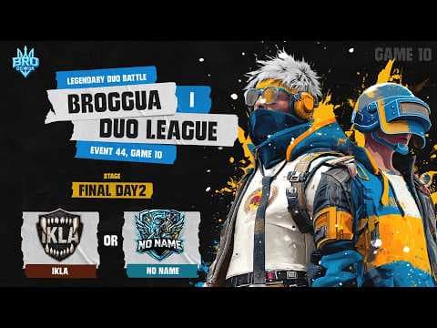 🔥 PUBG DUO LEAGUE: GRAND FINAL | Taego Гра 10 | Український турнір | BrozoraTV & Ubermavpa | BROGGUA — PUBG tournaments