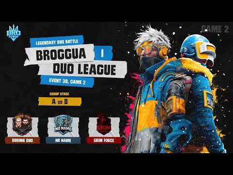 🏆 DUO LEAGUE: Legendary Duo Battle | Сезон 1 — Битва легендарних дуетів | Miramar | BRozoraTV — PUBG tournaments