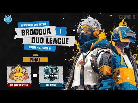 🔥 PUBG DUO LEAGUE: GRAND FINAL | Erangel | Гра 5 | Український турнір | BrozoraTV & Rixss- | BROGGUA — PUBG tournaments