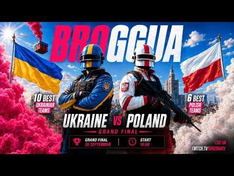 🏆 GRAND FINAL ELITE 8 🇺🇦🇵🇱 | УКРАЇНА vs ПОЛЬЩА | PUBG Турнір | BRozoraTV & @OGDiddo — PUBG tournaments