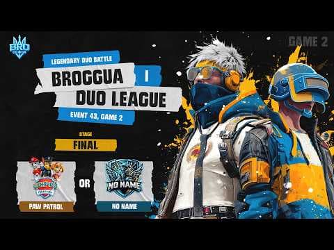 🔥 PUBG DUO LEAGUE: GRAND FINAL | Miramar | Гра 2 | Український турнір | BrozoraTV & Rixss- | BROGGUA — PUBG tournaments