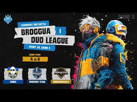 🏆 DUO LEAGUE: Legendary Duo Battle | Сезон 1 — Битва легендарних дуетів | Taego | BRozoraTV — PUBG tournaments