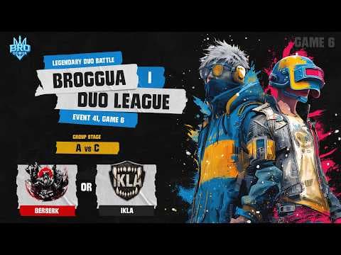 🏆 DUO LEAGUE:Legendary Duo Battle | Сезон 1 — A vs C | Erangel | Гра6 Фінал дня | BRozoraTV & sedo_i — PUBG tournaments