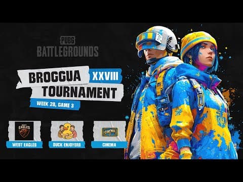 🏆 BROGGUA XXVIII: Sub Zero: Ice DUO Legends — 3 карта Rondo | BRozoraTV & sedo_i | PUBG Українською — PUBG tournaments