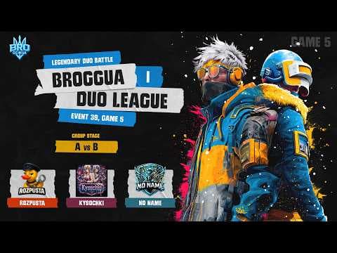 🏆 DUO LEAGUE: Legendary Duo Battle | Сезон 1 — Битва дуетів | Miramar Гра 5 | BRozoraTV & sedo_i — PUBG tournaments