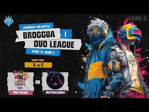 🏆 DUO LEAGUE: Legendary Duo Battle | Сезон 1 — A vs C | Miramar | Гра 5 | BRozoraTV & sedo_i — PUBG tournaments