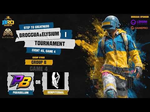 🔥 Турнір PUBG BROGGUA & Elysium: Step to Greatness | Група B | Rondo | BrozoraTV & Vlaady_tv | UA — PUBG tournaments