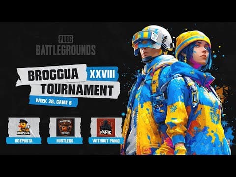 🏆 BROGGUA XXVIII Sub Zero: Ice DUO Legends — 6 карта Vikendi | BRozoraTV & sedo_i | PUBG Українською — PUBG tournaments