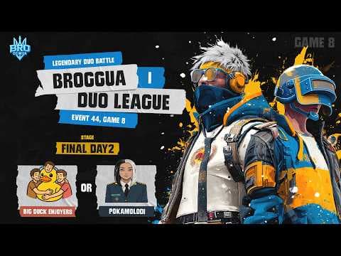 🔥 PUBG DUO LEAGUE: GRAND FINAL | Miramar Гра 8, Український турнір | BrozoraTV & Ubermavpa | BROGGUA — PUBG tournaments