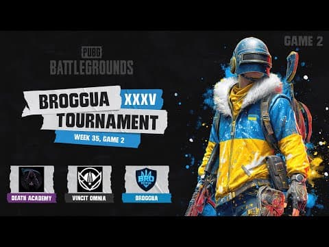 🔥 Турнір BROGGUA XXXV: “Be Happy” | 2 карта Miramar | BrozoraTV & mclay | PUBG Українською — PUBG tournaments