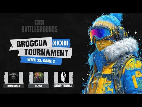 🔥 Турнір BROGGUA XXXIII: Blackout Can’t Stop Us | Miramar | BRozoraTV & mclay | PUBG Українською — PUBG tournaments