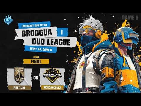 🔥 PUBG DUO LEAGUE: GRAND FINAL | Erangel | Гра 6 | Український турнір | BrozoraTV & Rixss- | BROGGUA — PUBG tournaments
