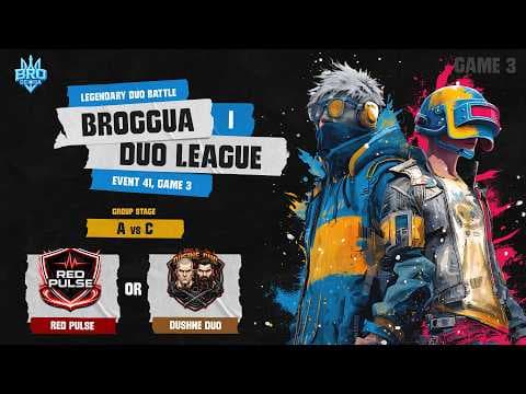 🏆 DUO LEAGUE: Legendary Duo Battle | Сезон 1 — A vs C | Taego | Гра 3 | BRozoraTV & sedo_i — PUBG tournaments