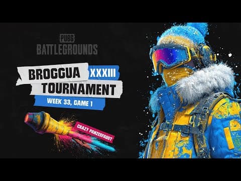🔥Турнір BROGGUA XXXIII: Blackout Can’t Stop Us | шалений Панцерфауст | BRozoraTV & mclay — PUBG tournaments
