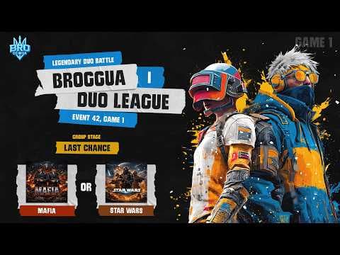 🔥 PUBG DUO LEAGUE: Last Chance | Erangel | Гра 1 | Український турнір | BrozoraTV & Artik | BROGGUA — PUBG tournaments