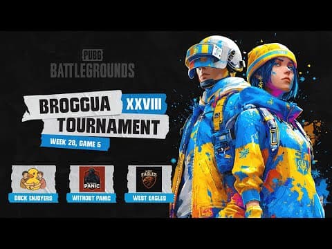 🏆 BROGGUA XXVIII Sub Zero: Ice DUO Legends — 5 карта Miramar | BRozoraTV & sedo_i | PUBG Українською — PUBG tournaments