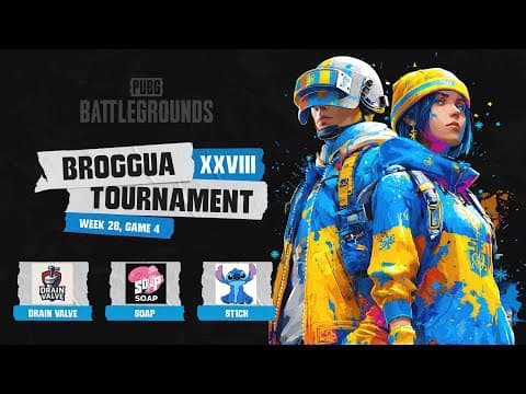 🏆 BROGGUA XXVIII: Sub Zero: Ice DUO Legends — 4 карта Taego | BRozoraTV & sedo_i | PUBG Українською — PUBG tournaments