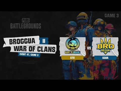 🔥 PUBG Українська Битва Кланів 20vs20 | GGUA vs GTU | Taego | BrozoraTV & Pendalf_MrVAC — PUBG tournaments