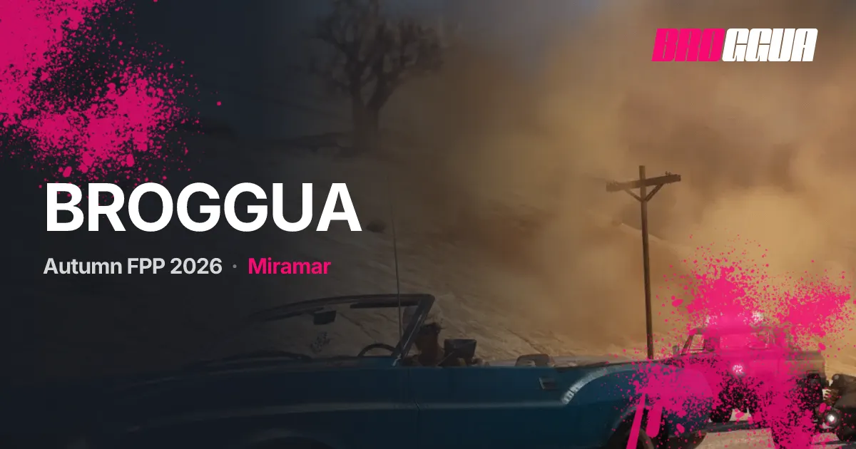 RISE COOKED EVERYONE — Miramar · BROGGUA — Autumn FPP 2026