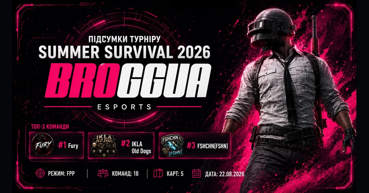 PUBG Summer Survival 2026 — результати й розбір